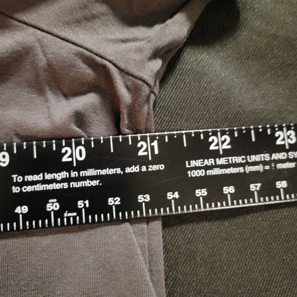 Eileen Fisher Womens Gray Viscose Jersey Short Sleeve Crew Neck Tee Shirt L - Picture 5 of 7